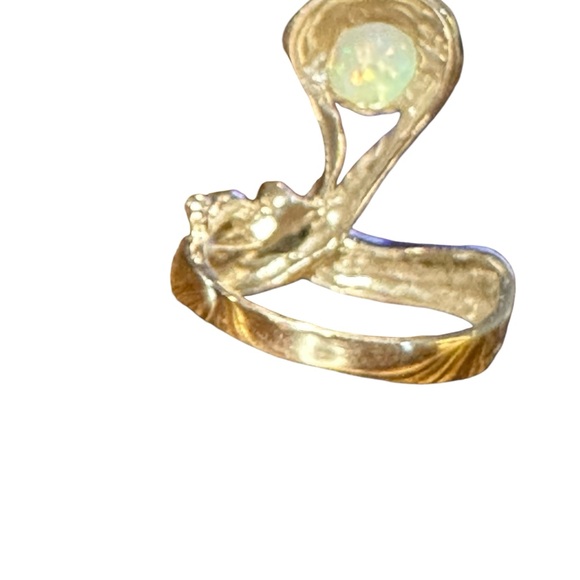 Opal ring Sterling Silver 925 Size 7.5 - Picture 6 of 9